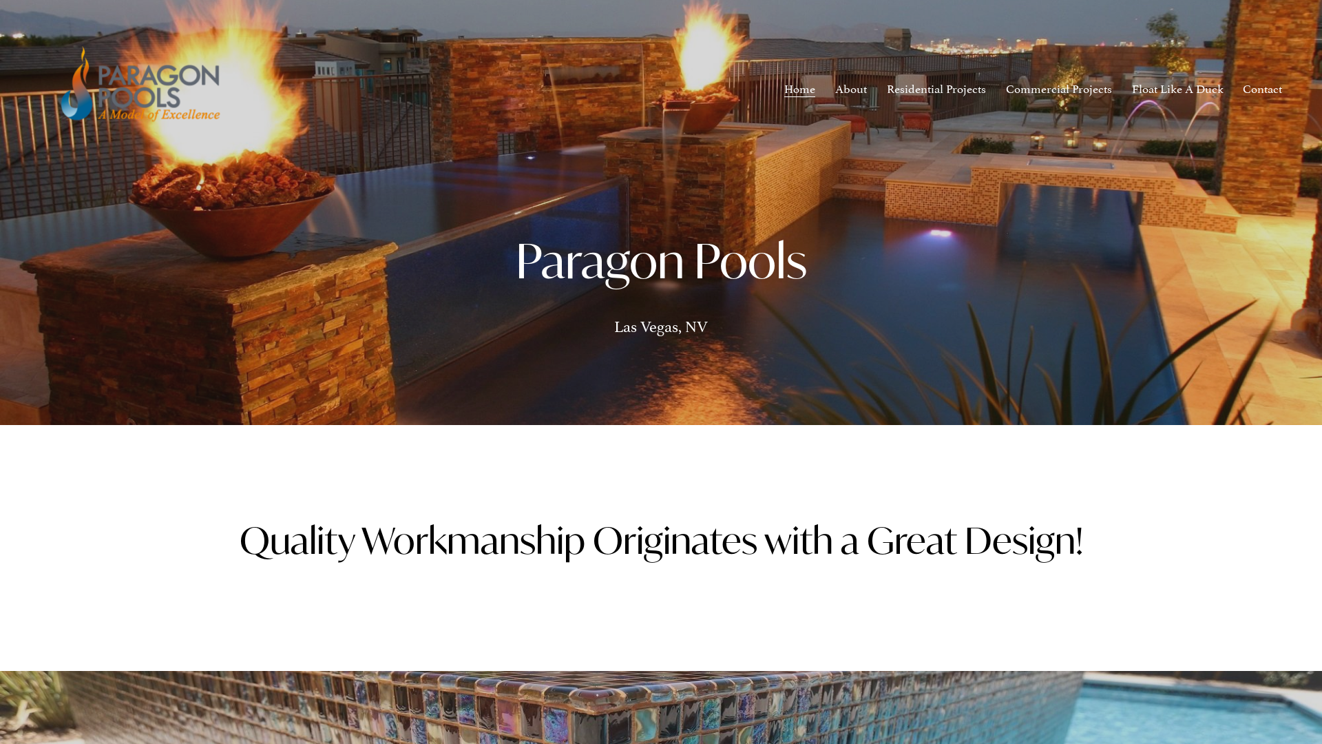 Paragon Pools Las Vegas