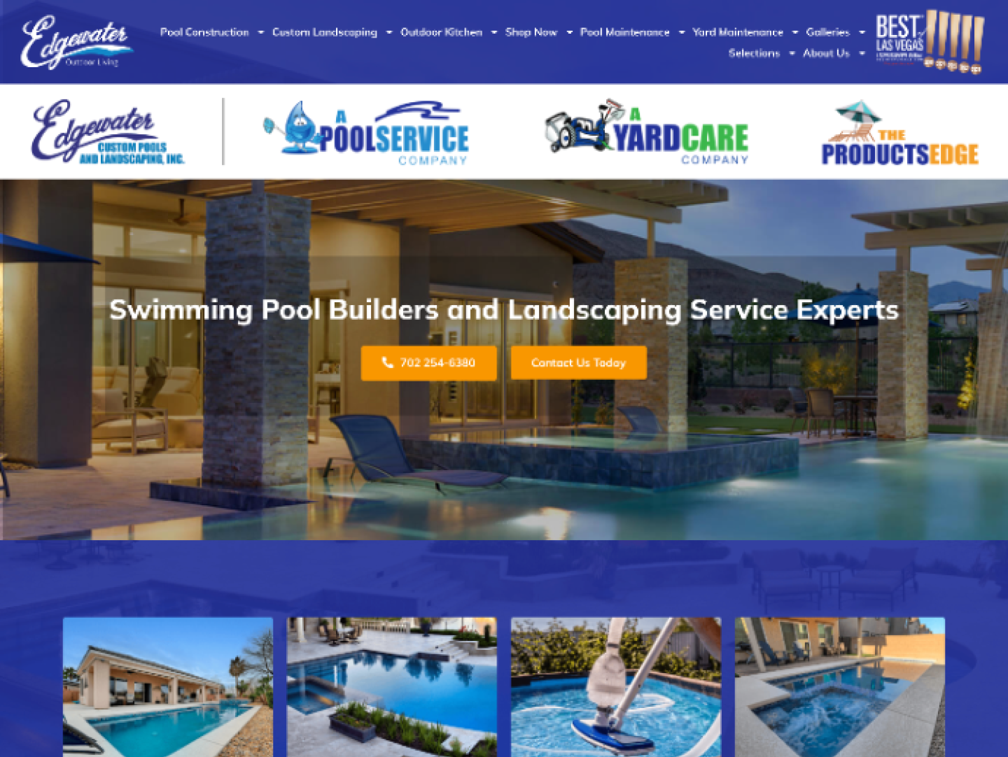 Edgewater Custom Pools & Landscaping