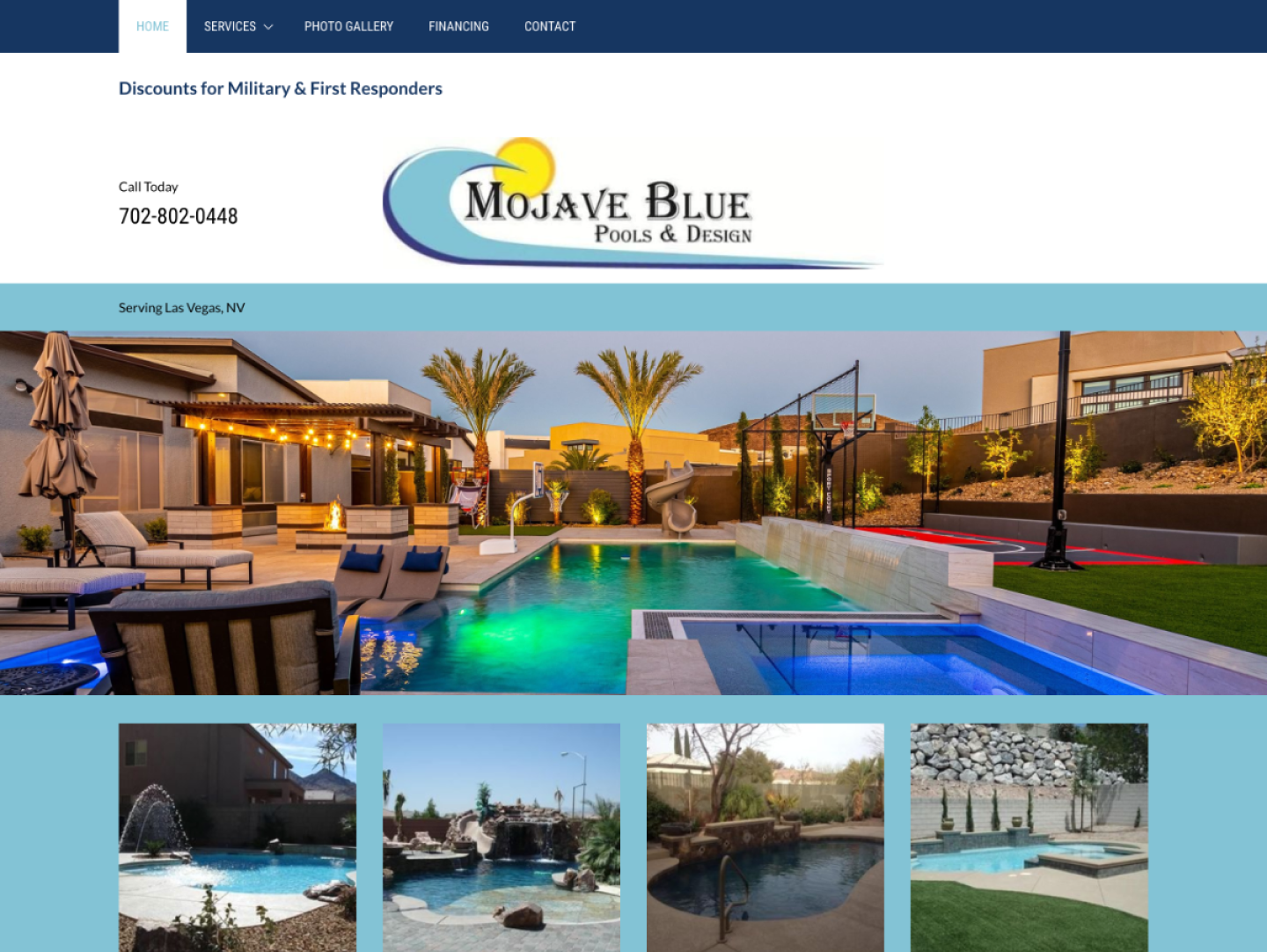 Mojave Blue Pools & Design